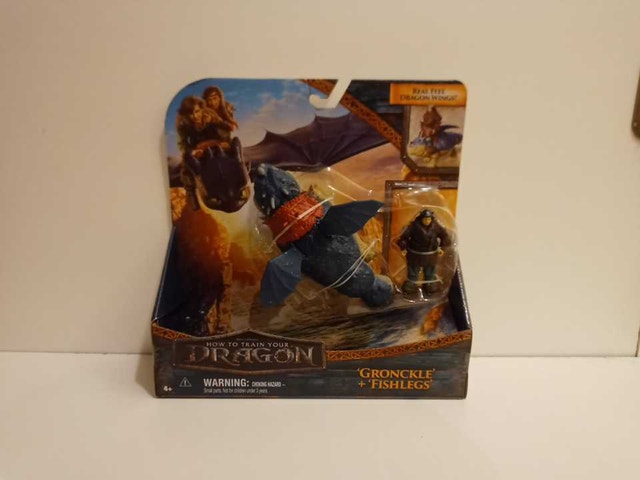 How to Train Your Dragon Gronckle + Fishlegs