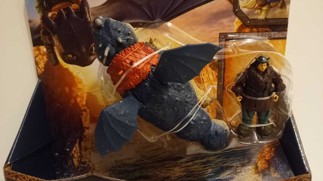 How to Train Your Dragon Gronckle + Fishlegs - photo 3