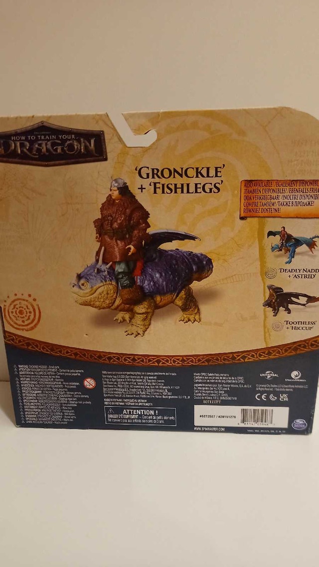 How to Train Your Dragon Gronckle + Fishlegs - photo 4