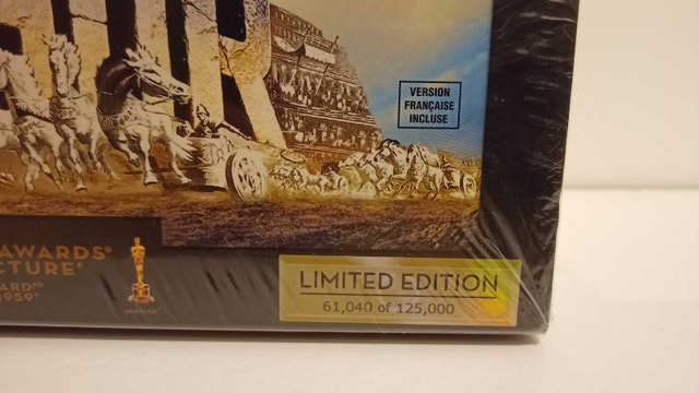 BEN-HUR 50th ANNIVERSARY LIMITED EDITION DVD 2011 New/Sealed - photo 2