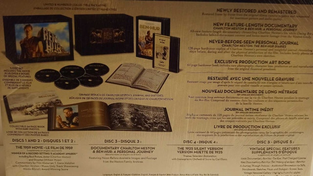 BEN-HUR 50th ANNIVERSARY LIMITED EDITION DVD 2011 New/Sealed - photo 5