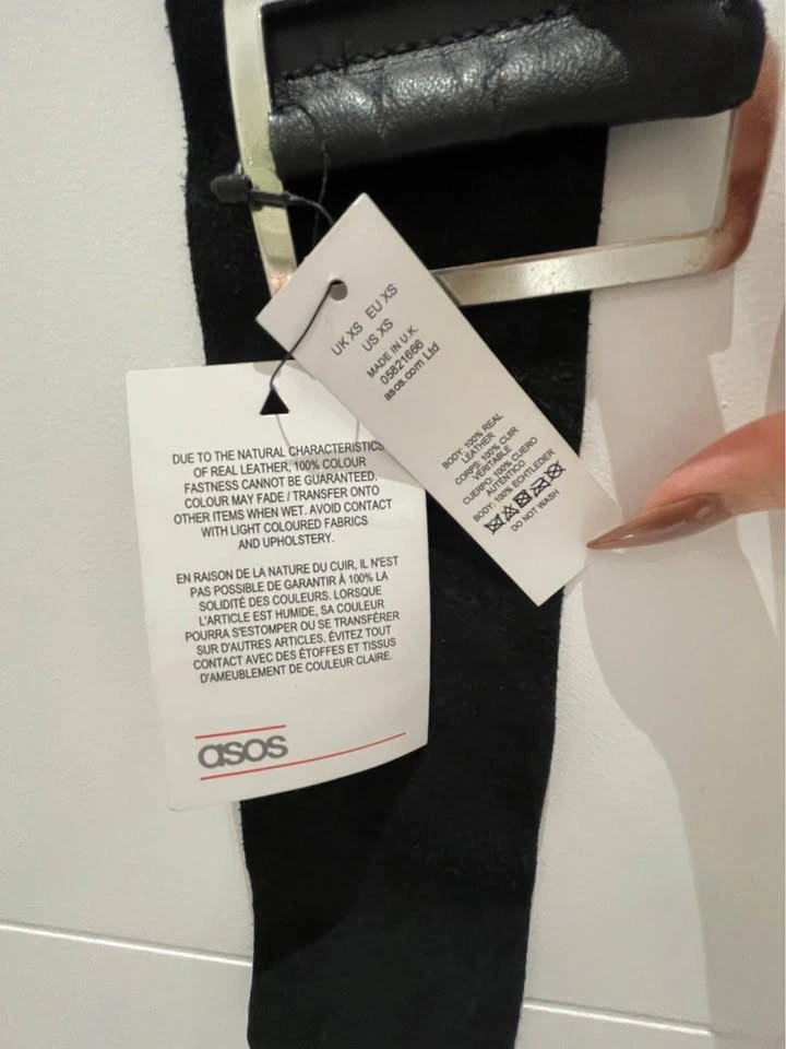 ASOS Design 100% Leather Belt - photo 3