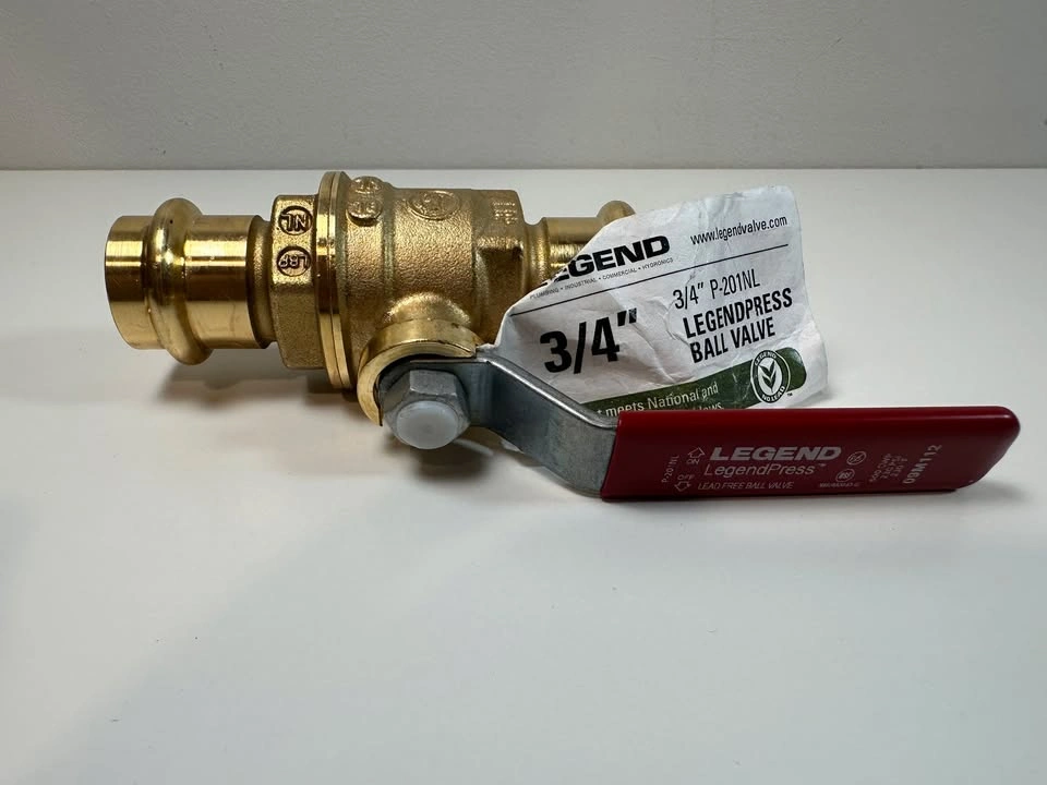 Legend Valve 101-204NL 3/4 P-201NL Red Handle - photo 2
