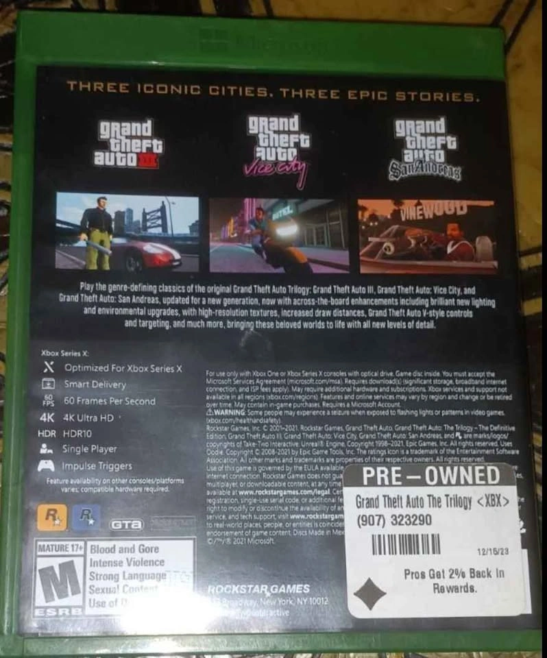 GTA Trilogy: The Definitive Edition (Xbox Series X/Xbox One) - photo 2