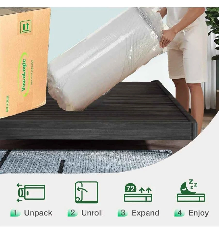 Full Mattress - 5 Inch Double Size Gel Foam - photo 2