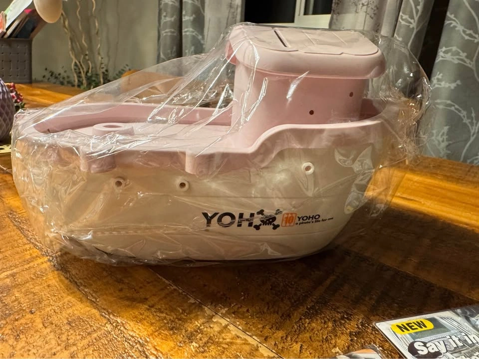 Pink Princess Ship Piggy Bank DIY w/ Stickers & Charms - photo 5