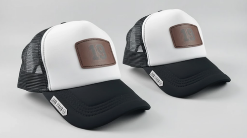 TRUCKER HAT FREE SIZE HIGH CROWN 2 Caps For $16