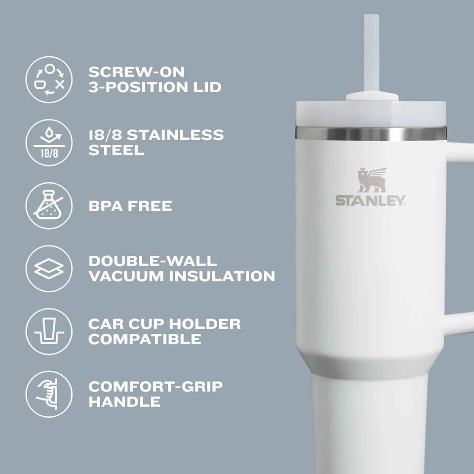 Stanley 40 oz Quencher H2.0 FlowState Tumbler - Pistachio - photo 4