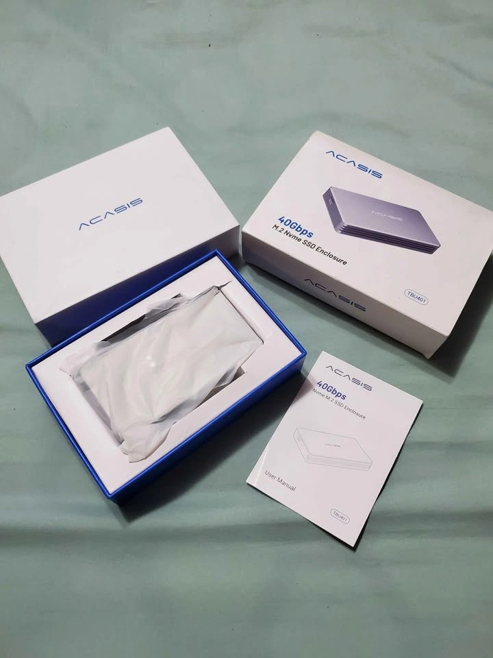 ACASIS 40Gbps M.2 NVMe SSD Enclosure TBU401 - photo 2
