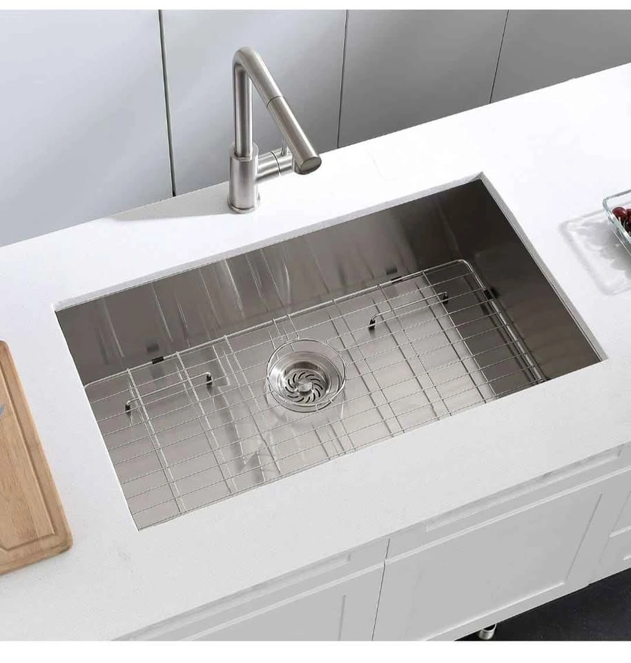 32" Undermount Stainless Steel Kitchen Sink - Dorzom - photo 2