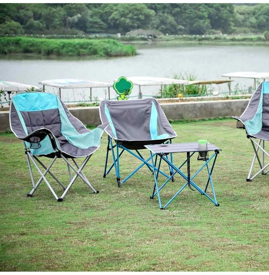 Oversized Folding Camping Chair Set (2 Chairs)