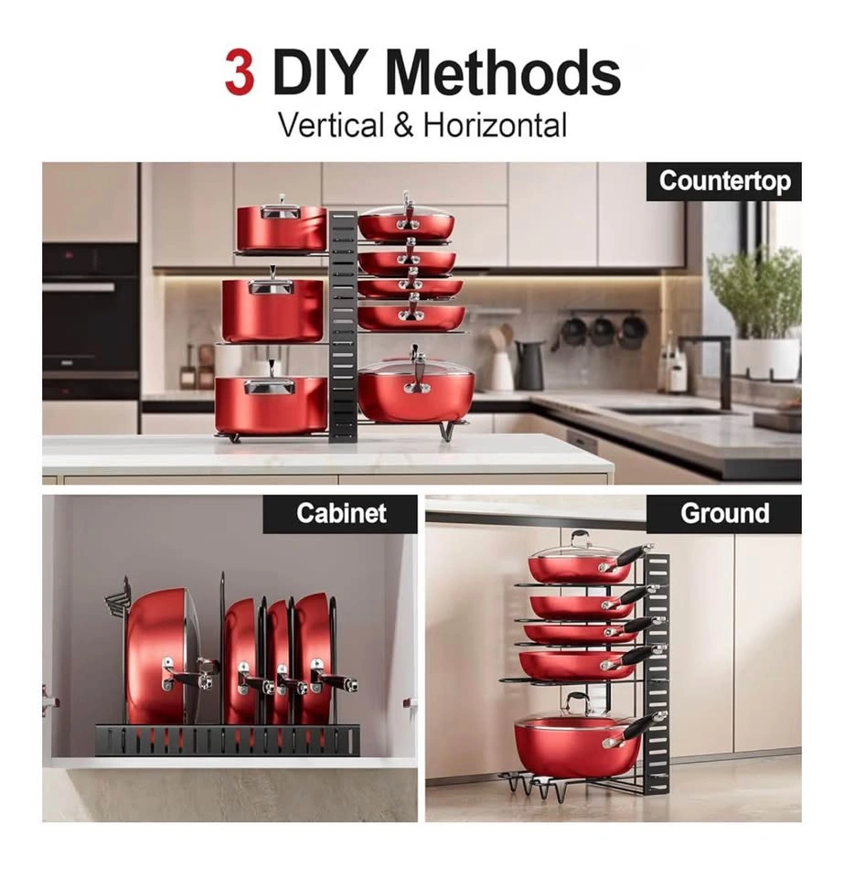 Kitchen Pot and Pan Organizer - photo 3
