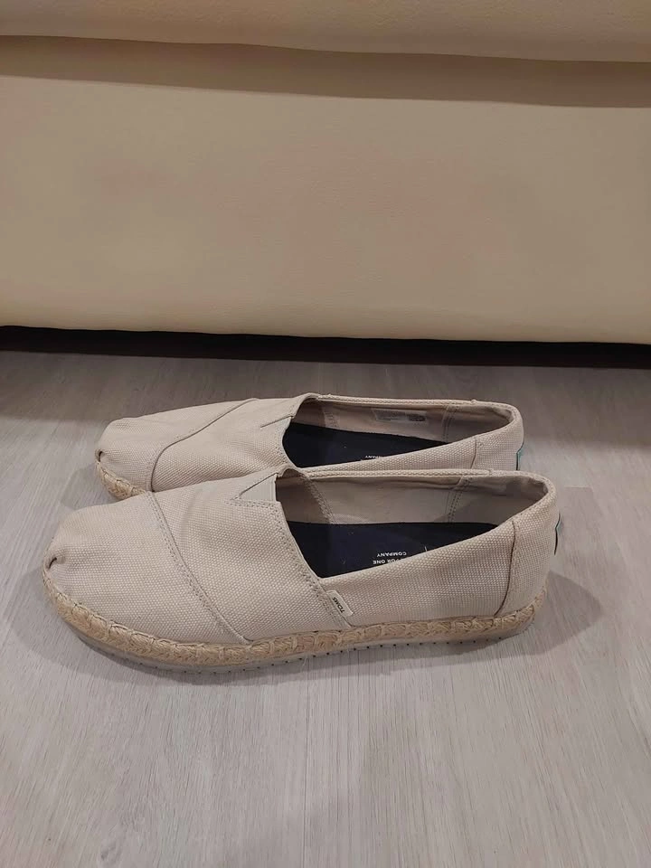 TOMS Women's Alpargata Platform Rope Espadrilles Size 7.5 - photo 4