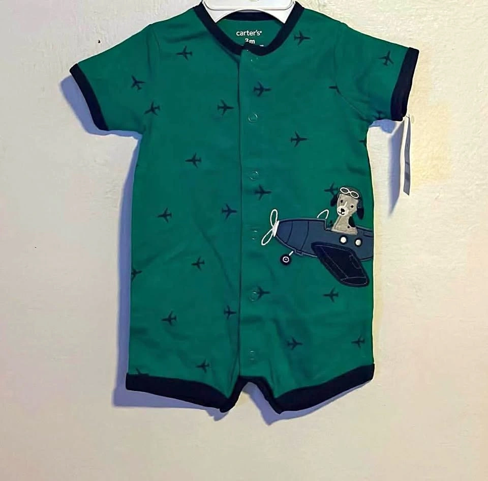 BOYS ROMPER SIZE:3 MONTHS PRICE:$15