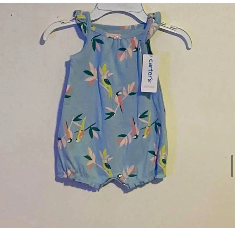 GIRLS ROMPER SIZE: 6 MONTHS PRICE:$15