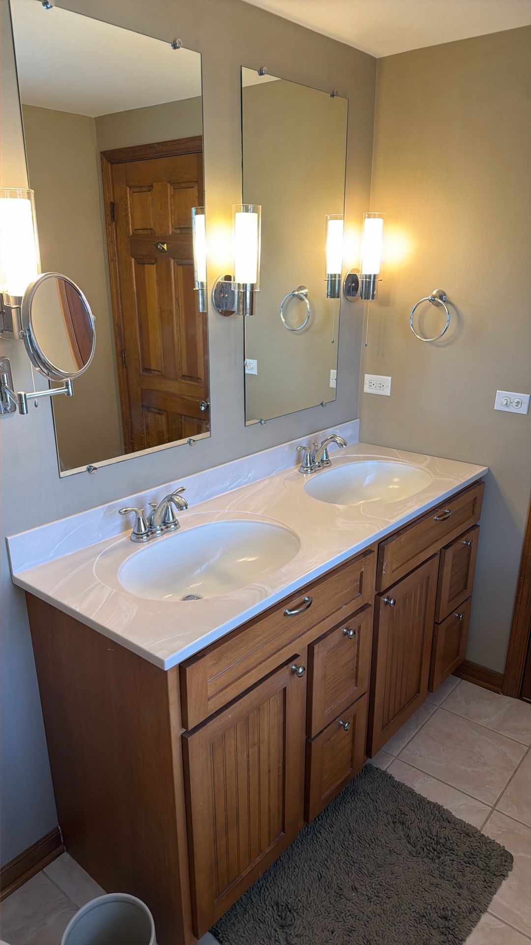 Bathroom Double Vanity Set Up - photo 2