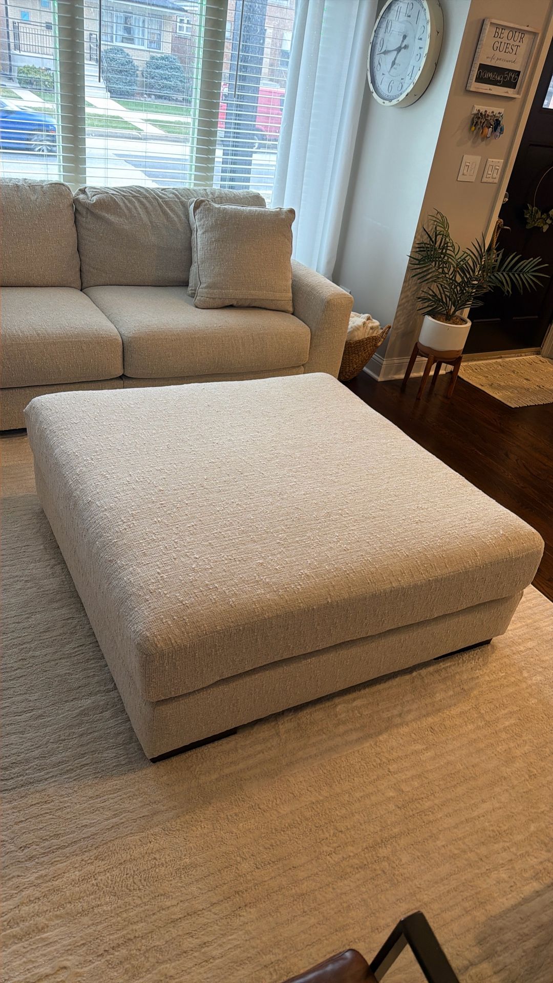 Pebble Ottoman Brand New - photo 3