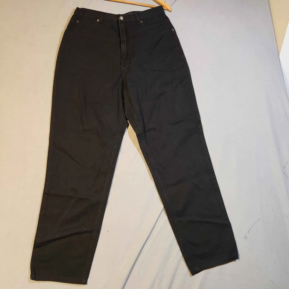 Bugle Boy 750 Relaxed Leg Black Jeans Size 14 NWT - photo 4