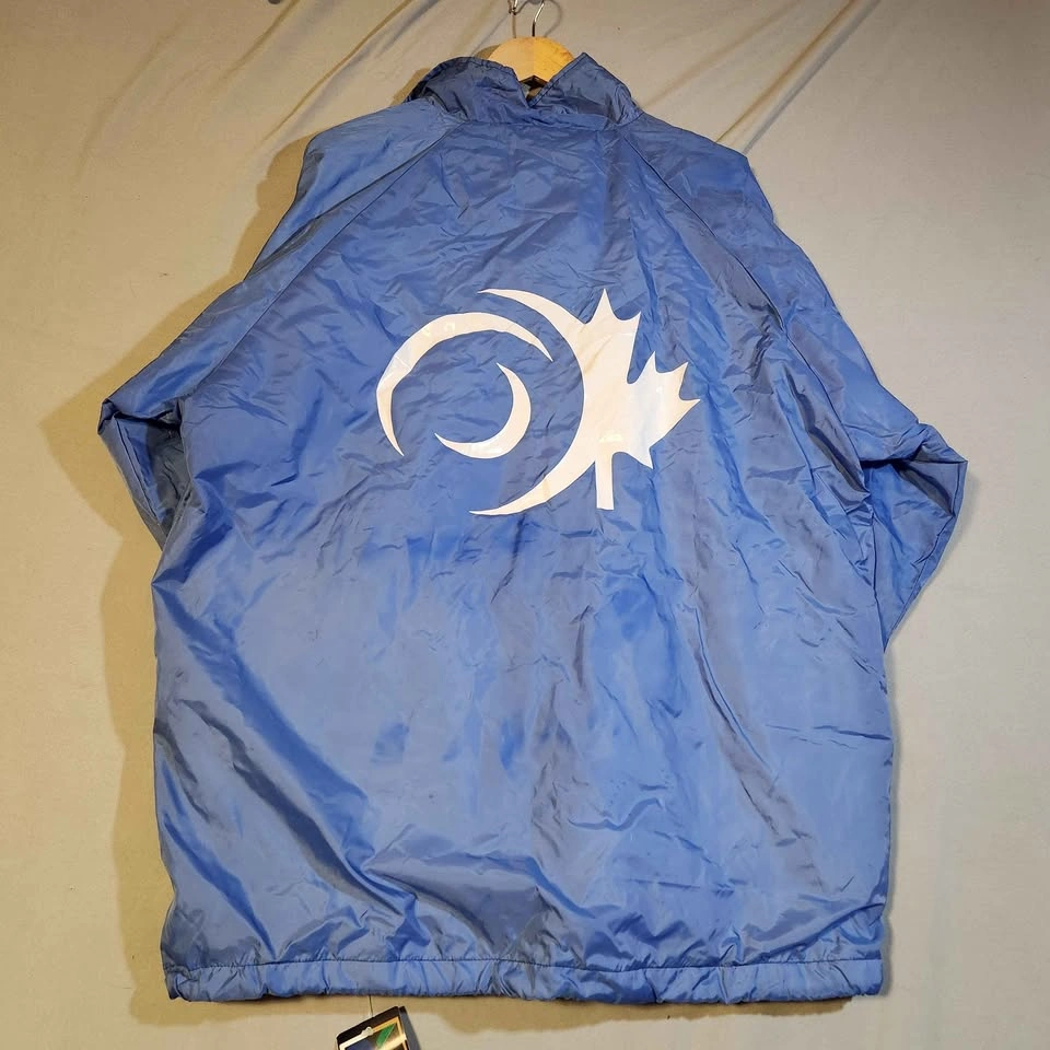 2003 World Weightlifting CKNW AM980 Blue Windbreaker Jacket XL - photo 5