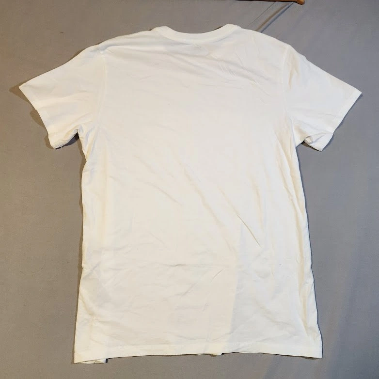 Levis White Logo on White T-Shirt Short Sleeve Sz L - photo 4