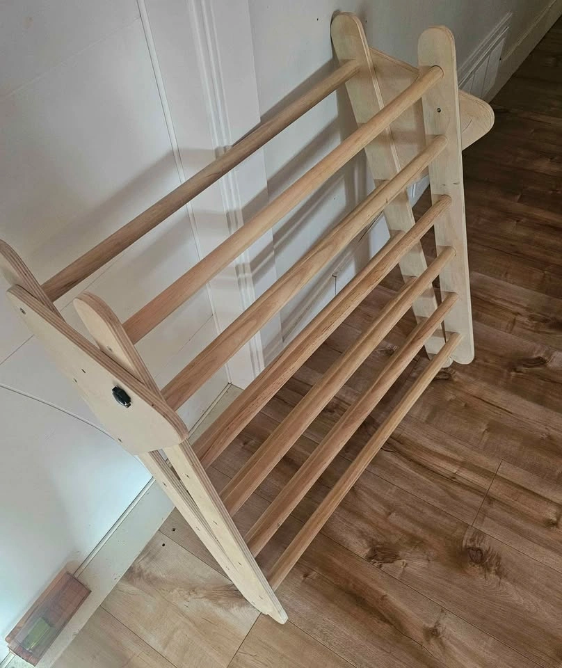 3 Piece Pikler Climbing Frame & Reversible Ramp Slide - photo 5