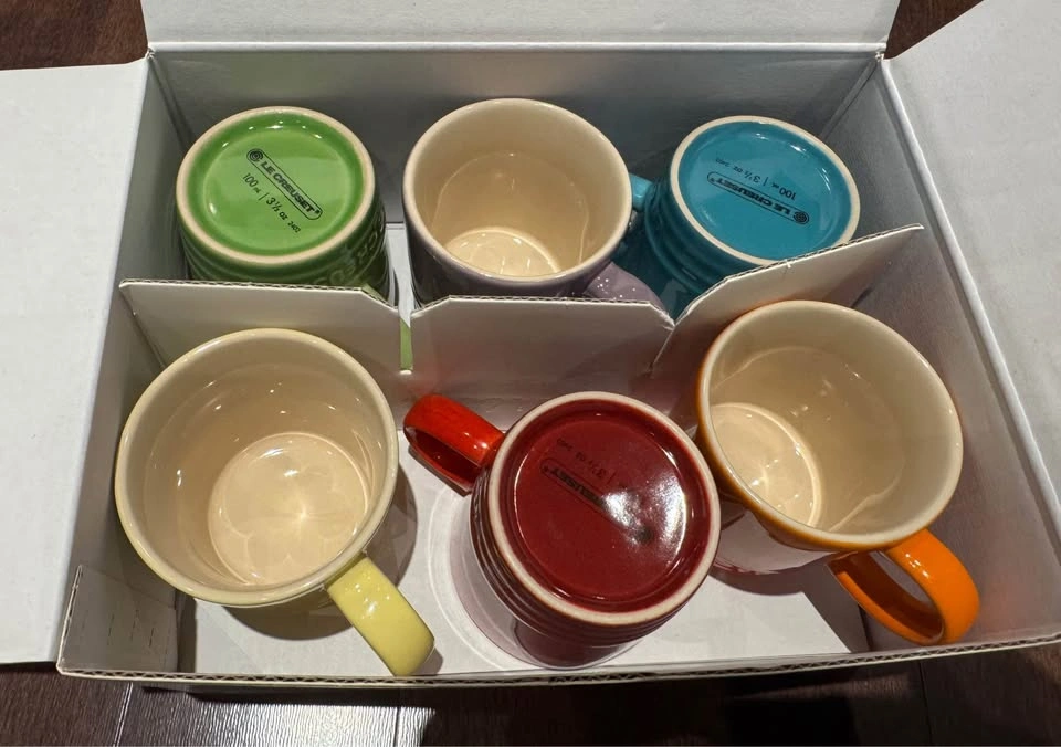 LE CREUSET Espresso Mugs NEW 100ml - photo 3