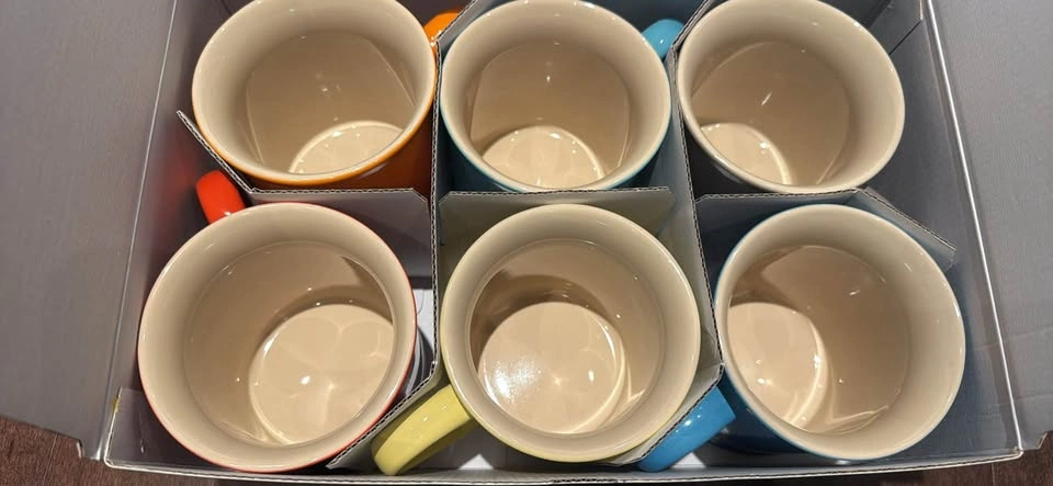 LE CREUSET 400ml mugs 6pcs NEW - photo 3