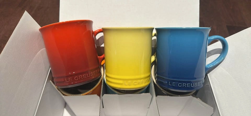 LE CREUSET 400ml mugs 6pcs NEW - photo 4