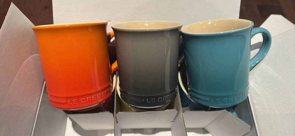 LE CREUSET 400ml mugs 6pcs NEW - photo 5