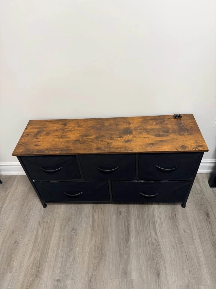 Black dresser with five drawers - photo 2