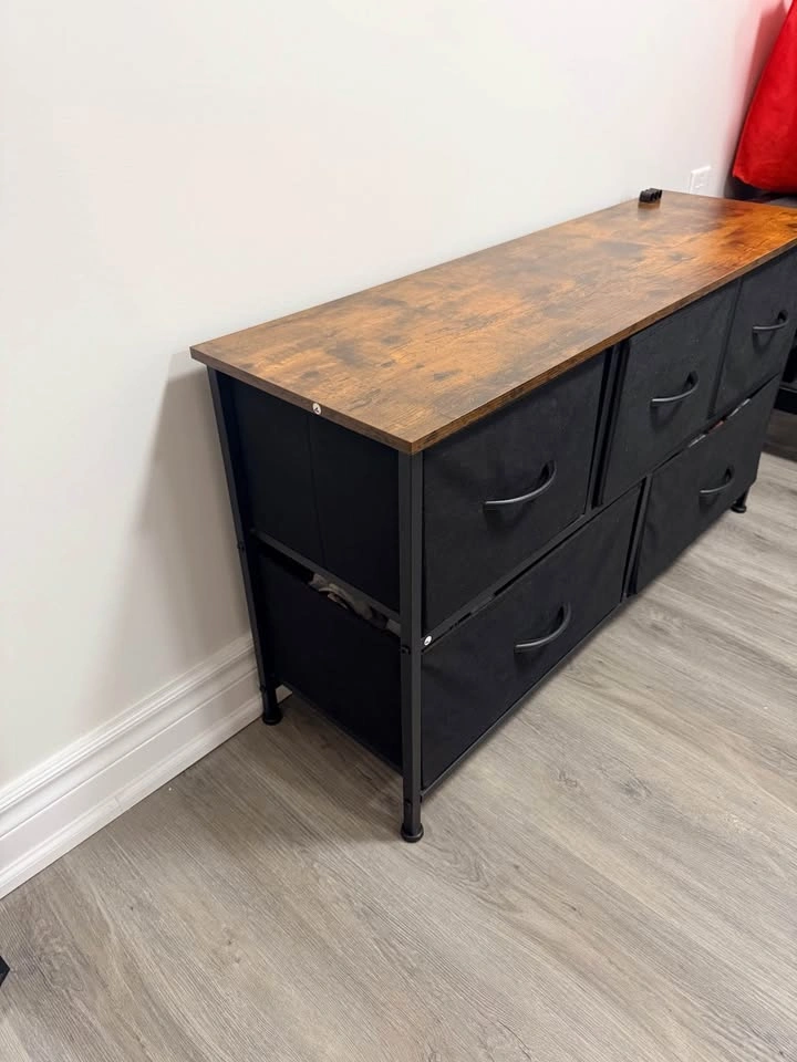 Black dresser with five drawers - photo 3