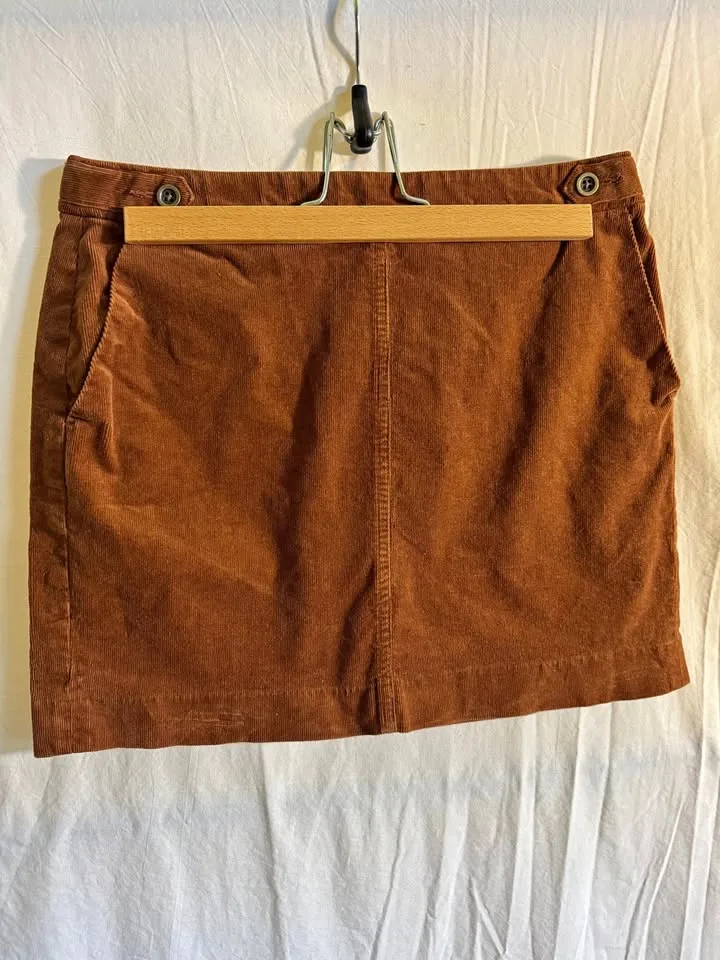 Banana Republic Corduroy Mini Skirt - Size 6 thumbnail