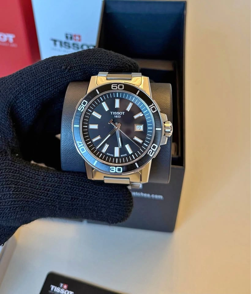 Tissot Supersport Gent Men's Watch - Black Dial