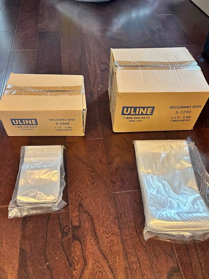 ULINE Reclosable Bags