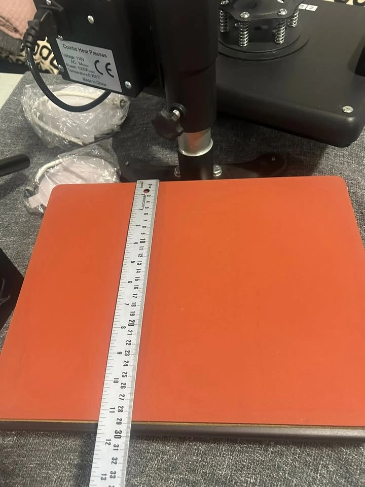 Heat Press Machine + Accessories (Hat, Cup & Plate Press) - photo 2