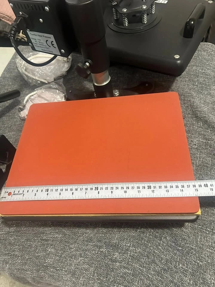 Heat Press Machine + Accessories (Hat, Cup & Plate Press) - photo 3