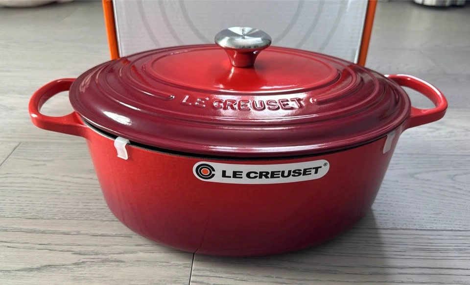 LE CREUSET 7.5L SIGNATURE OVAL OVEN BNIB - photo 2