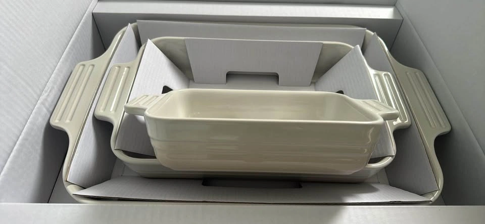 BNIB LE CREUSET Rectangular 3pcs Baking Dishes - photo 2