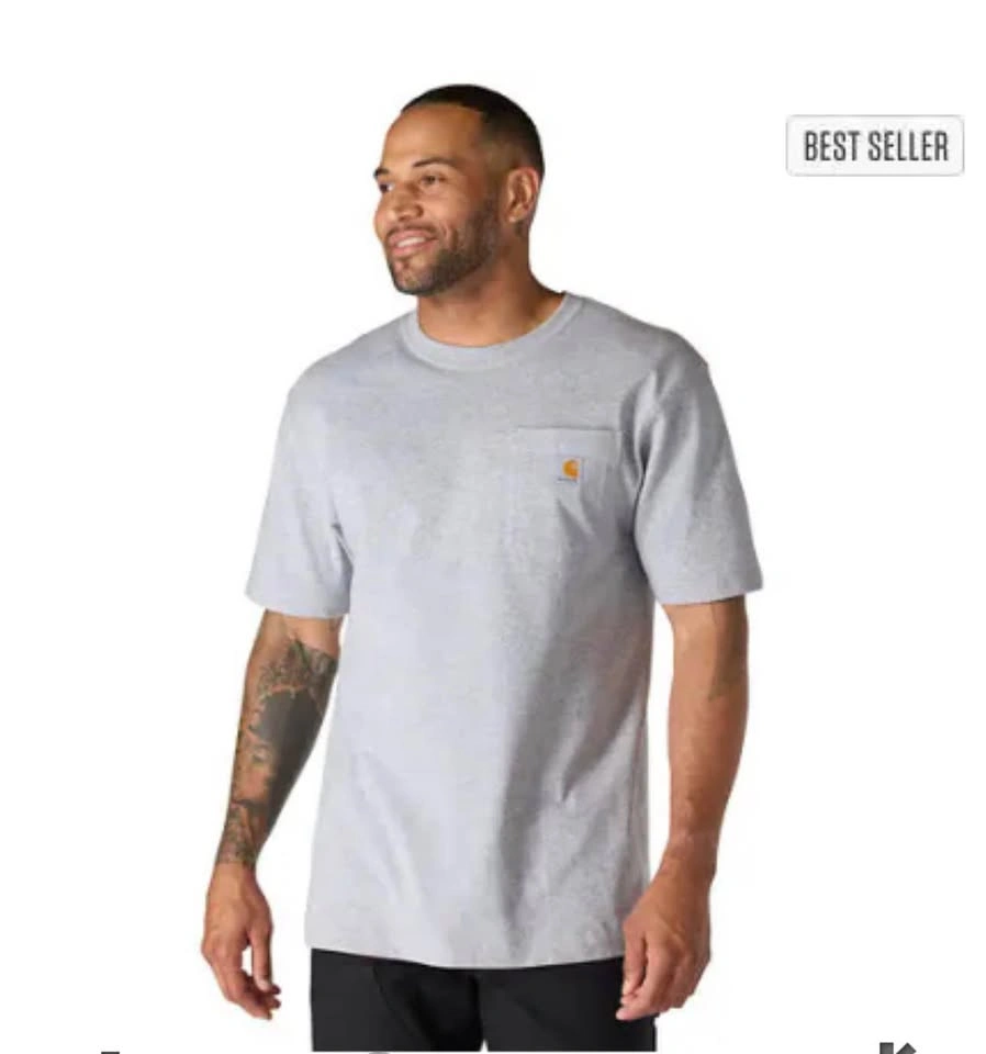 Carhartt Men's Loose Fit Pocket T-Shirt - photo 4