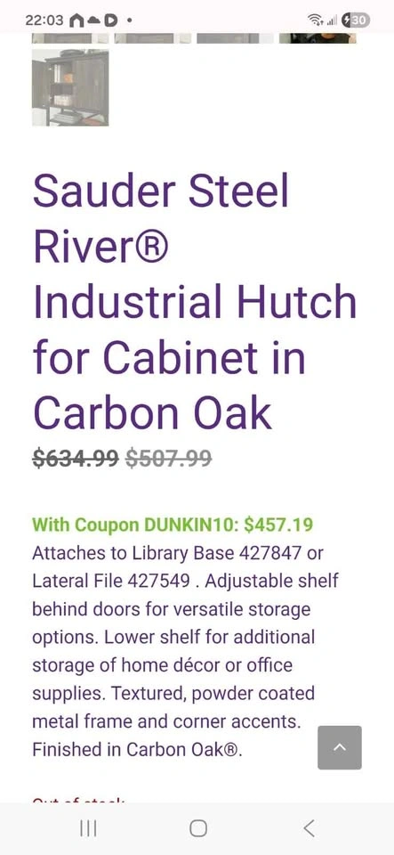 Brand New Cabinet - Moving Out Sale! - photo 4