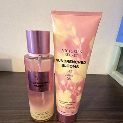 Victoria's Secret Sundrenched Blooms Mist & Lotion Set