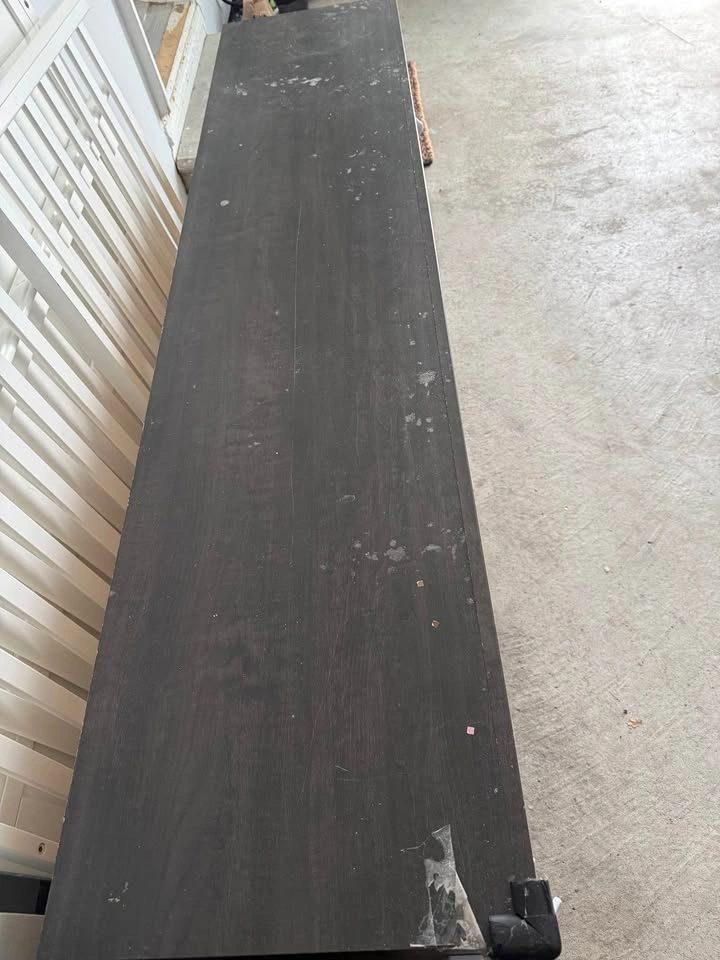 Dark Brown TV Stand Media Console for 85" TV - photo 2