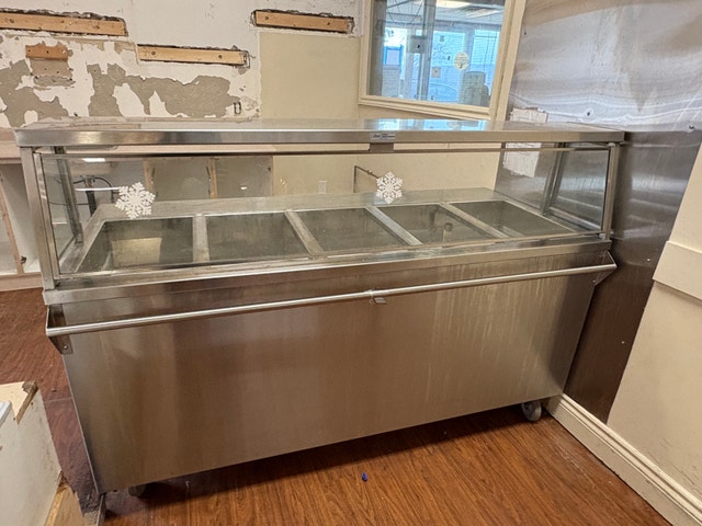 Royal Steam Table w/ Sneeze Guard Commercial Ajax - photo 5