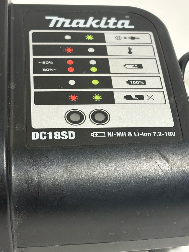 Makita DC18SD 18V Battery Charger Li-Ion NiMH OEM - photo 3