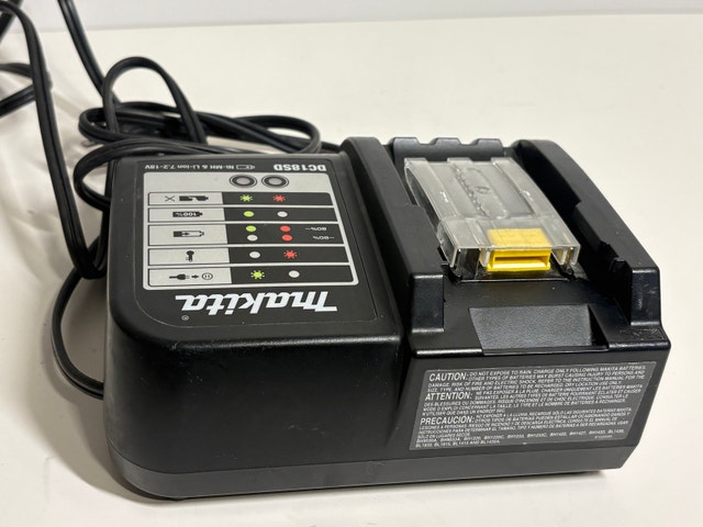Makita DC18SD 18V Battery Charger Li-Ion NiMH OEM - photo 4