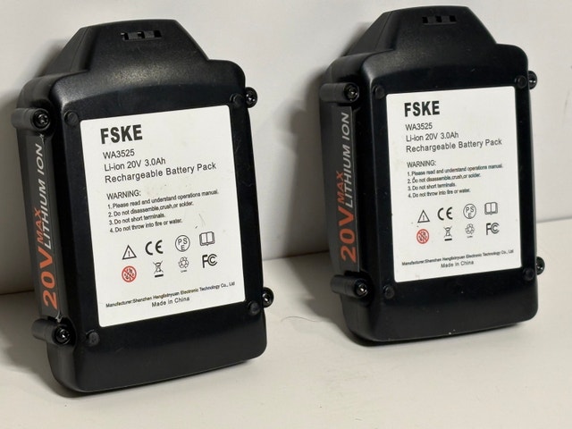 20V 3.0Ah Lithium Batteries (2-Pack Replacement) - photo 3