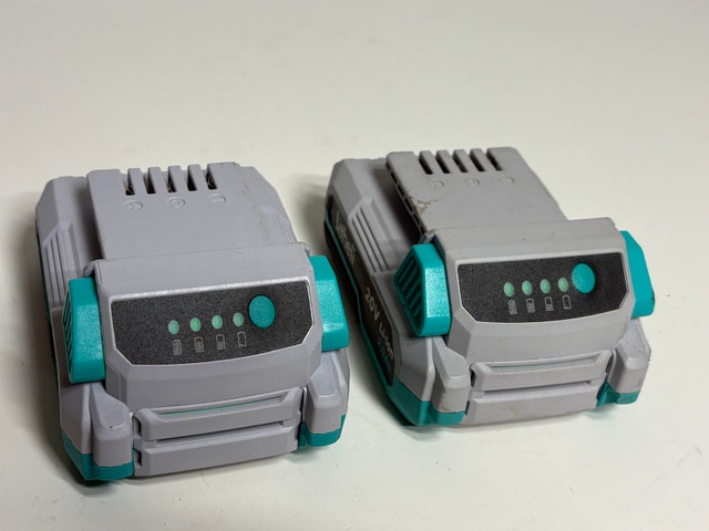 Litheli 20V Battery & Charger Kit w/ 2 Batteries - photo 2