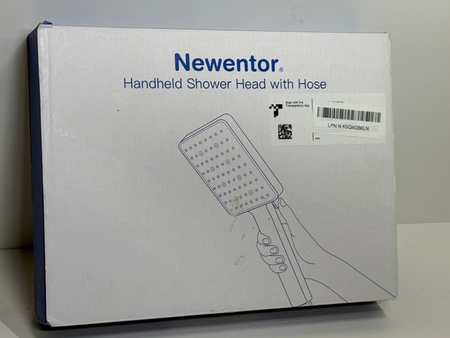 Newentor Handheld Shower Head Set w/ Hose 6 Spray Modes