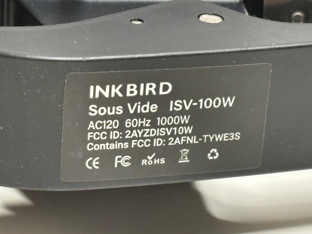 Inkbird Sous Vide Cooker ISV-100W Precision Cooker - photo 5