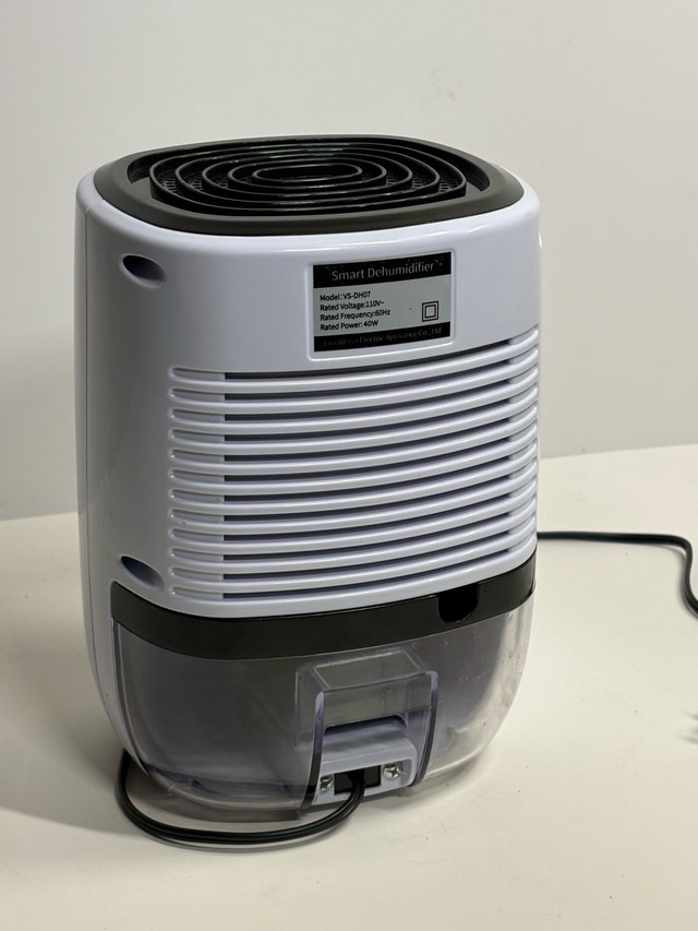 Compact Dehumidifier VS-DH07 Quiet Moisture Control - photo 2